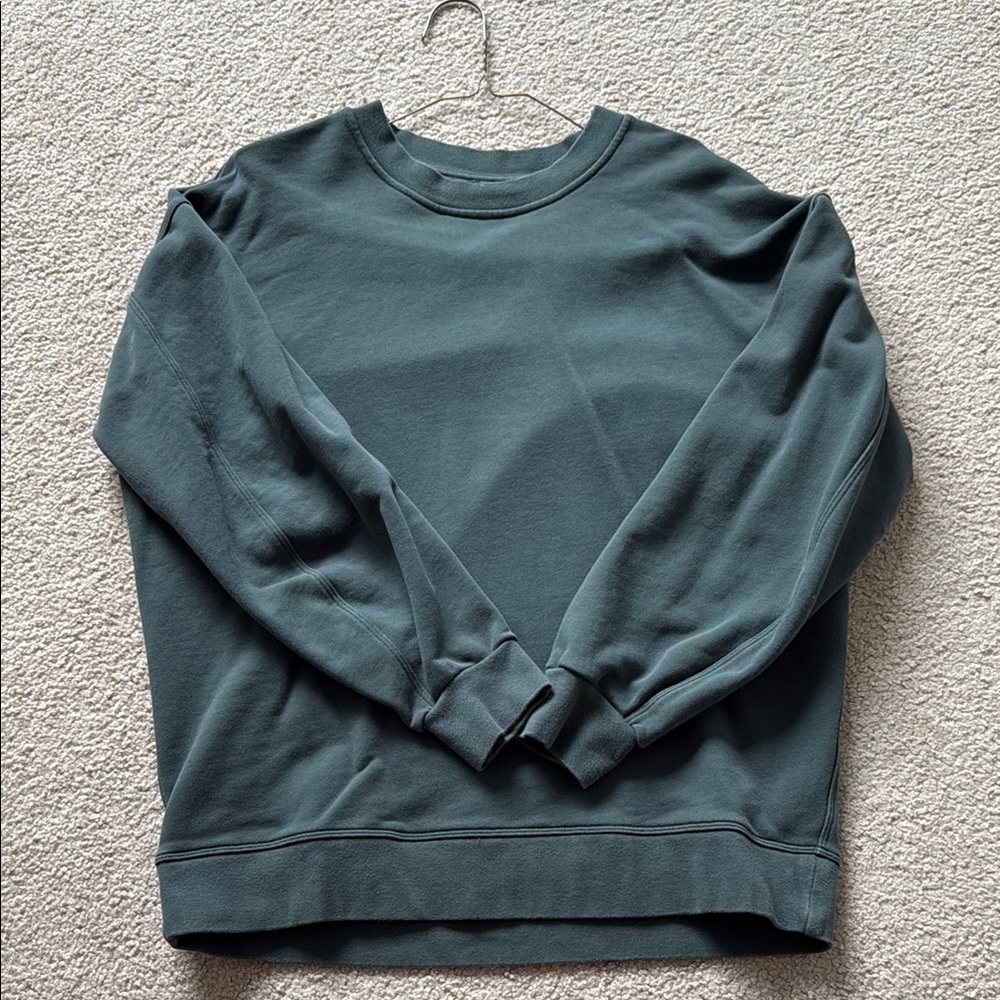 Women’s Lululemon Athletica Green Crewneck Sweater